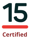 15 Certified logo